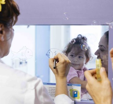 Uma precaução de contato diferente